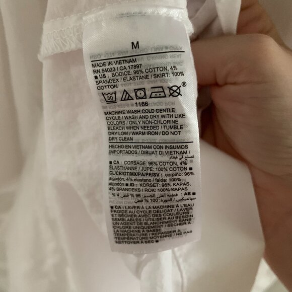 White Midi Dress Old Navy - Picture 4 of 6